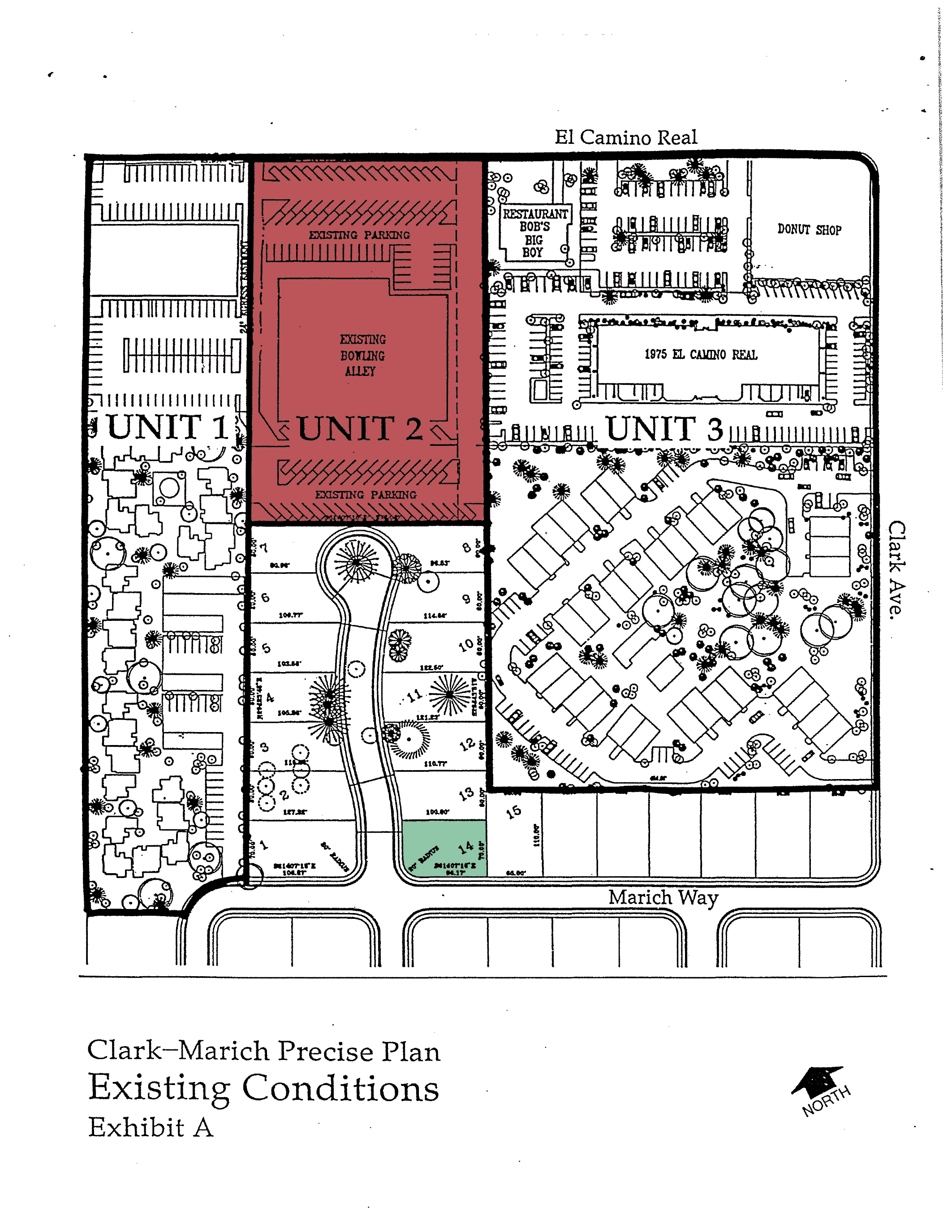 Map of the Gemello Village site and Solana Ct