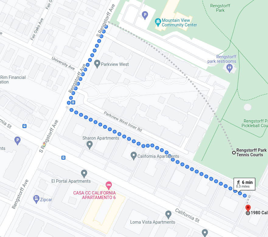 tennis walk