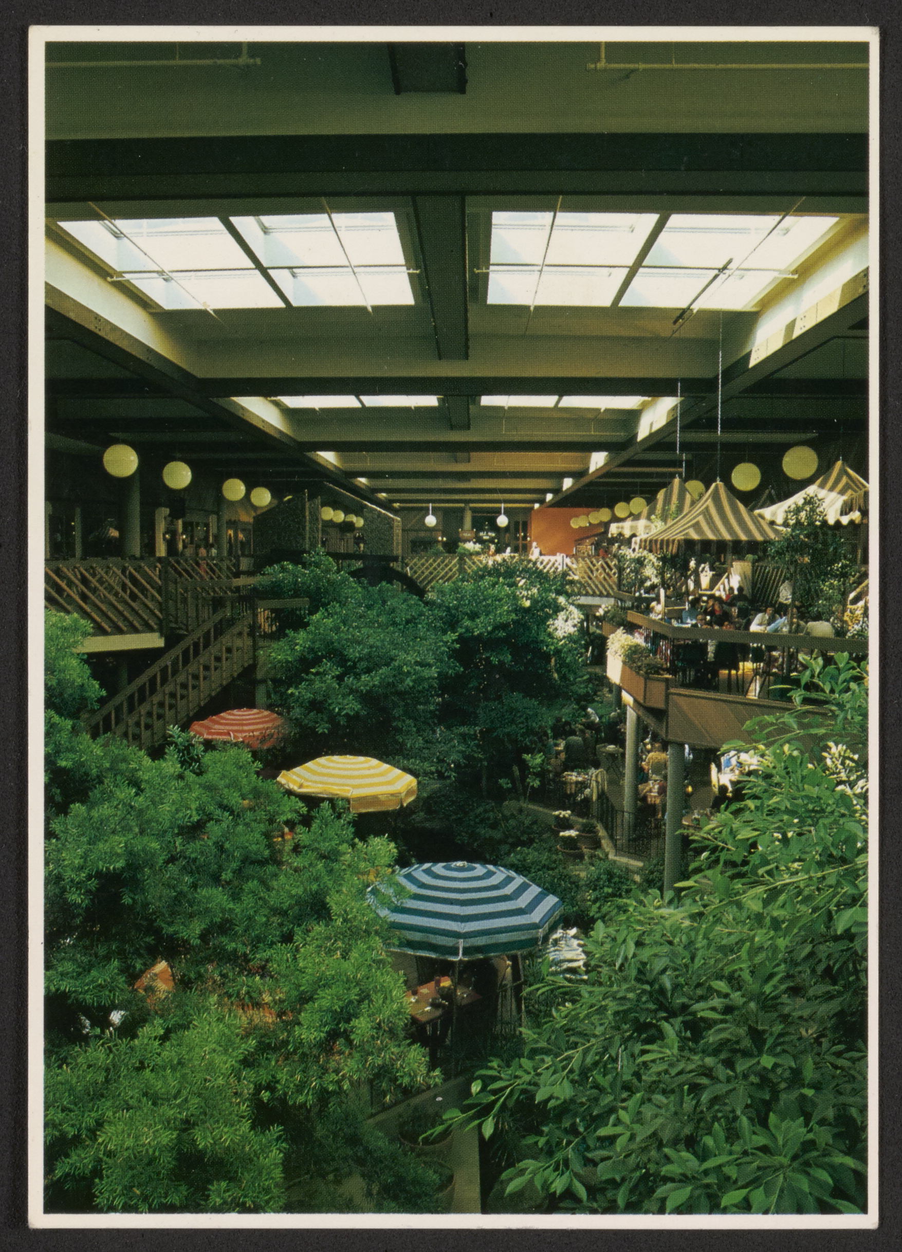 Interior of the Old Mill Shopping Center