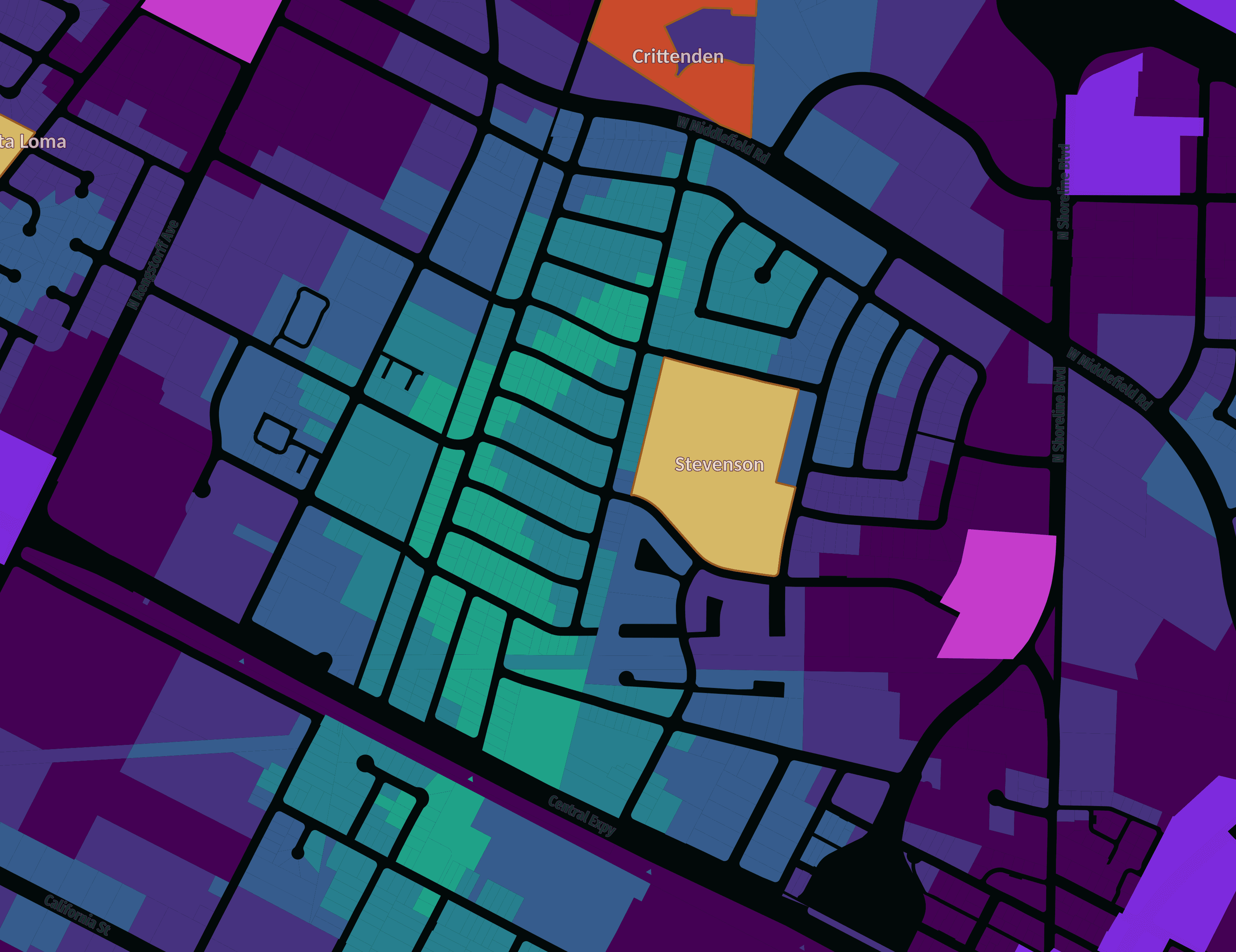 walking distance from commercial zones in rex manor